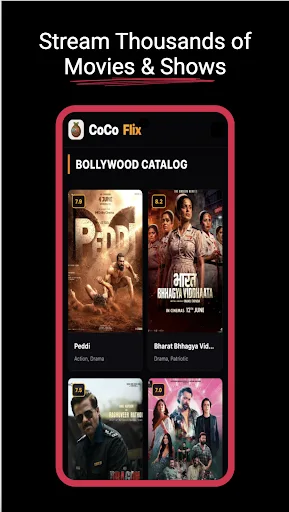 CocoFlix : Movies & TV Shows Android app screenshot 1