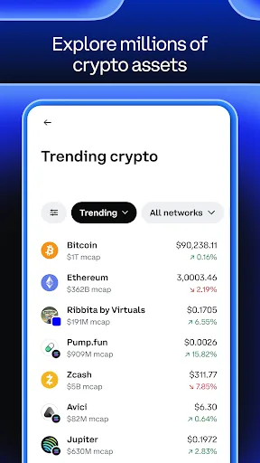 Coinbase: Buy Crypto & Stocks Android app screenshot 2