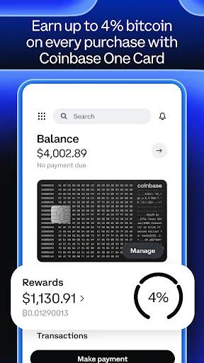 Coinbase: Buy Crypto & Stocks Android app screenshot 5