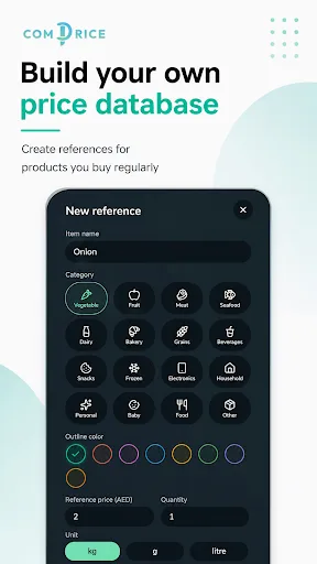 Comprice Android app screenshot 3