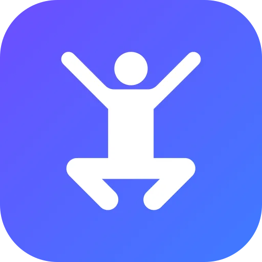 JumpFit: Home Jump Counter Android app icon