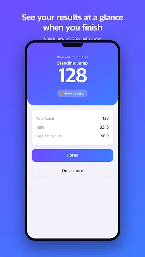 JumpFit: Home Jump Counter Android app screenshot 4