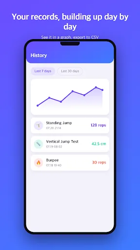 JumpFit: Home Jump Counter Android app screenshot 5