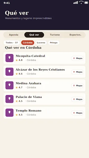Eventos Córdoba: Agenda 2026 Android app screenshot 3