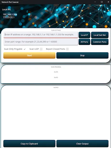 Network IP Port Scanner Probe Android app screenshot 3