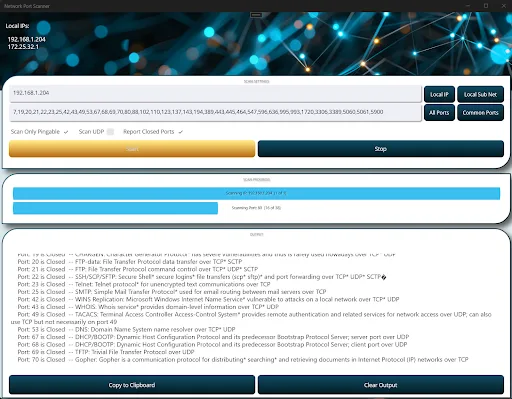 Network IP Port Scanner Probe Android app screenshot 5