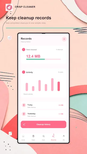 Crisp Cleaner Android app screenshot 5
