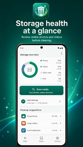 Crystal Clear Android app screenshot 1
