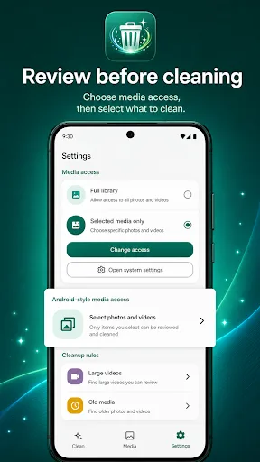 Crystal Clear Android app screenshot 2