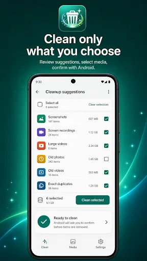 Crystal Clear Android app screenshot 3