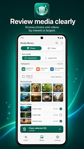 Crystal Clear Android app screenshot 4