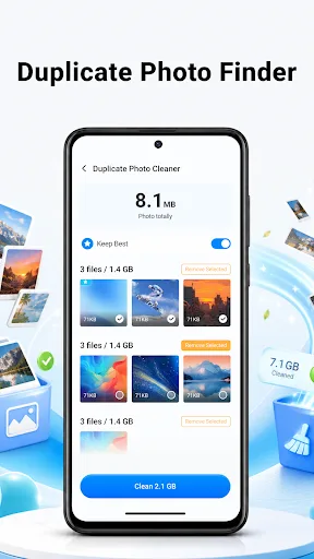 CleanSpark — Junk Cleaner Android app screenshot 3