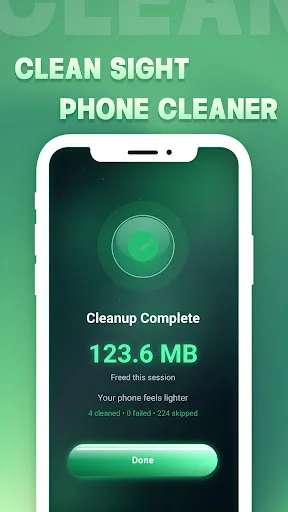 Clean Sight: Phone Cleaner Android app screenshot 1
