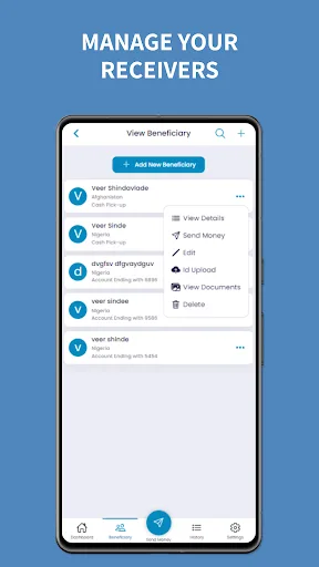 CS Remit - Demo Android app screenshot 4