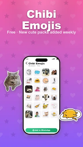 Chibi Sticker Maker Studio Android app screenshot 5