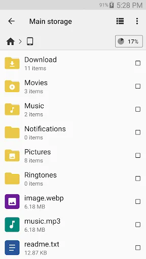 Cx File Explorer Android app screenshot 2