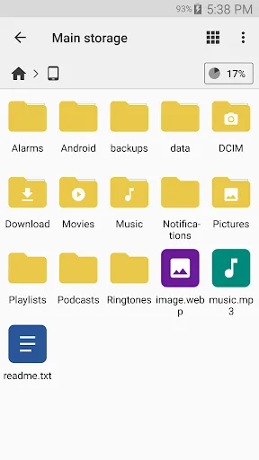 Cx File Explorer Android app screenshot 3