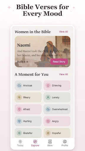DailyBible for Women - KJV Android app screenshot 2