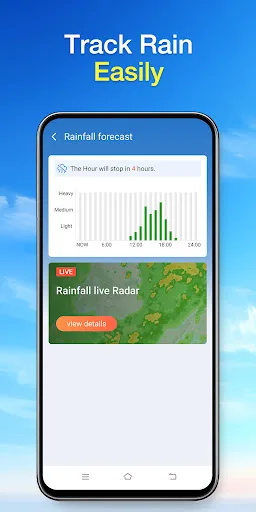 Daily Weather Alarm - Radar Android app screenshot 2