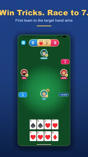 Hokm Card Offline حكم بدون نت Android app screenshot 3