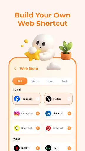 Flow Browser Android app screenshot 3