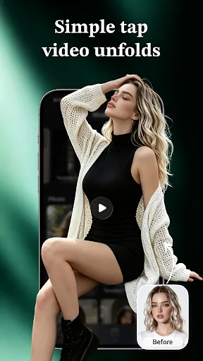 DreamGaze: AI Video Maker Android app screenshot 1