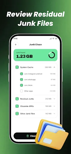Deep Cleaner & Security Android app screenshot 2