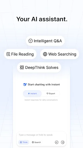 DeepSeek - AI Assistant Android app screenshot 1