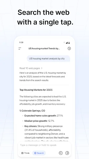 DeepSeek - AI Assistant Android app screenshot 3