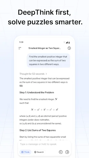 DeepSeek - AI Assistant Android app screenshot 4