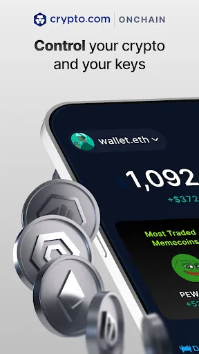 Crypto.com: Onchain Wallet Android app screenshot 1