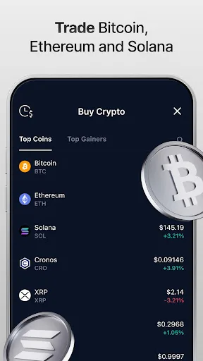 Crypto.com: Onchain Wallet Android app screenshot 3