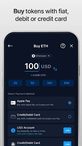 Crypto.com: Onchain Wallet Android app screenshot 6