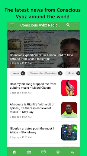 Conscious Vybz Radio & TV Android app screenshot 6