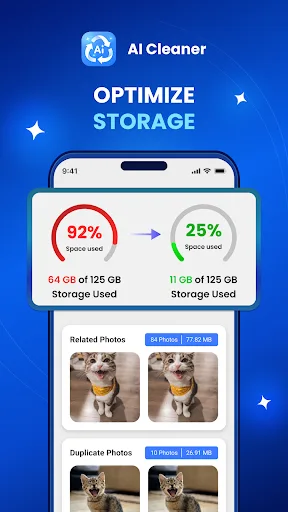 AI Cleaner: Phone Cleaner Android app screenshot 2
