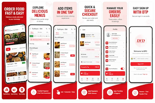 DFD Android app screenshot 2