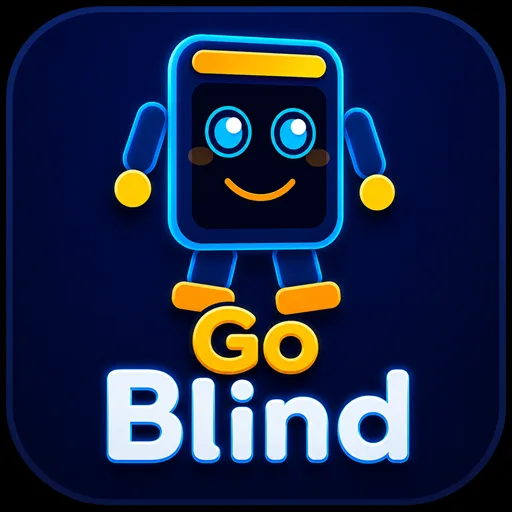 Go Blind — Type Without Seeing Android app icon