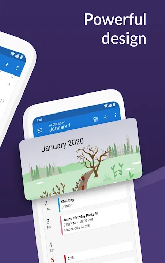 DigiCal Calendar Agenda Android app screenshot 2