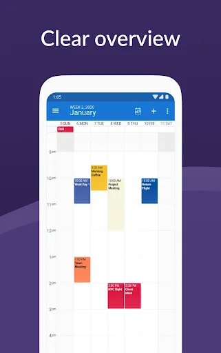 DigiCal Calendar Agenda Android app screenshot 3
