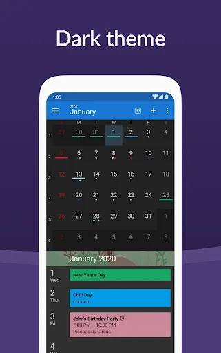 DigiCal Calendar Agenda Android app screenshot 6