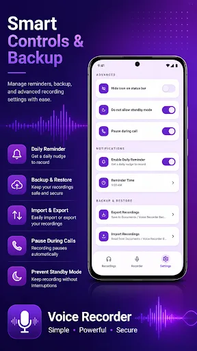 Voice Recorder Android app screenshot 4