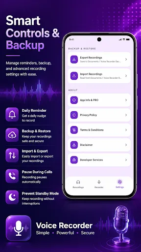 Voice Recorder Android app screenshot 5