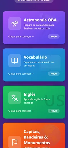 DINIZQUIZ - Astronomy OBA Android app screenshot 2