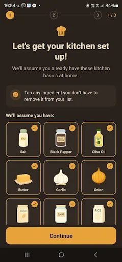 Dishpickr: Fridge Recipes Android app screenshot 2