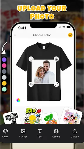 DIY T-shirt Design: Art & AI Android app screenshot 5