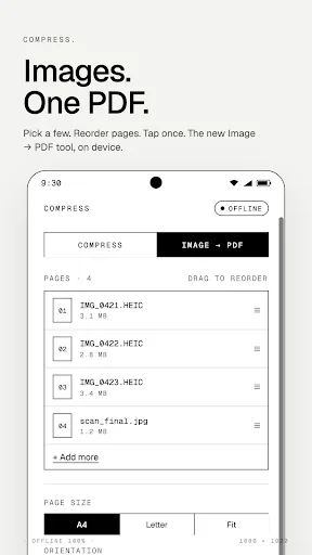 PDF Compressor Android app screenshot 2