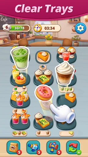 Bakery Rush: Sort Puzzle Android app screenshot 3