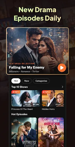 Dramabox: Short Movies & TV Android app screenshot 1