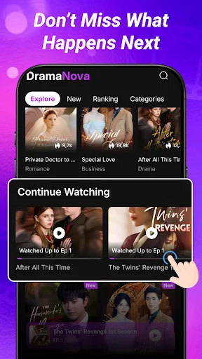 DramaNova – Short Drama Movie Android app screenshot 4