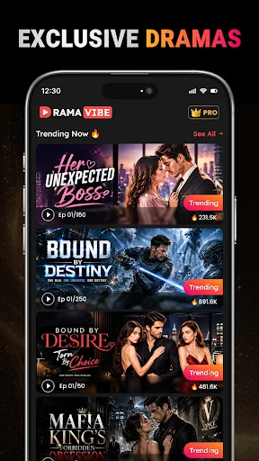 DramaVibe - Dramas & Reels Android app screenshot 4